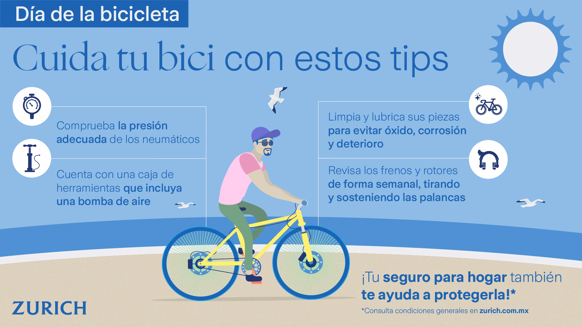 ¿Cuál es el mantenimiento de una bicicleta?