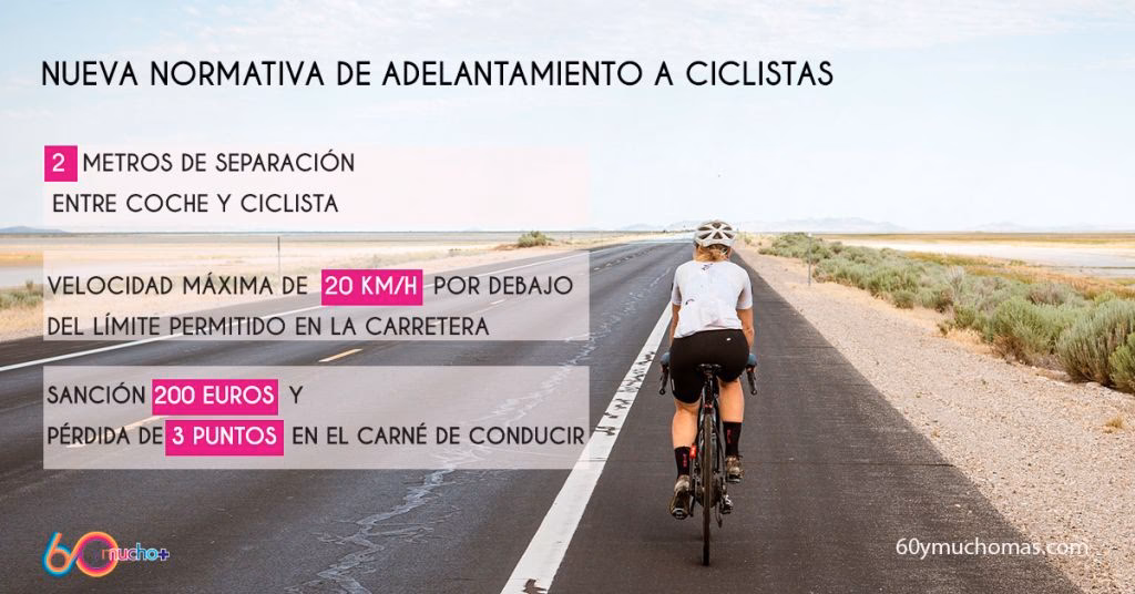 ¿Qué es lo correcto adelantar al ciclista?