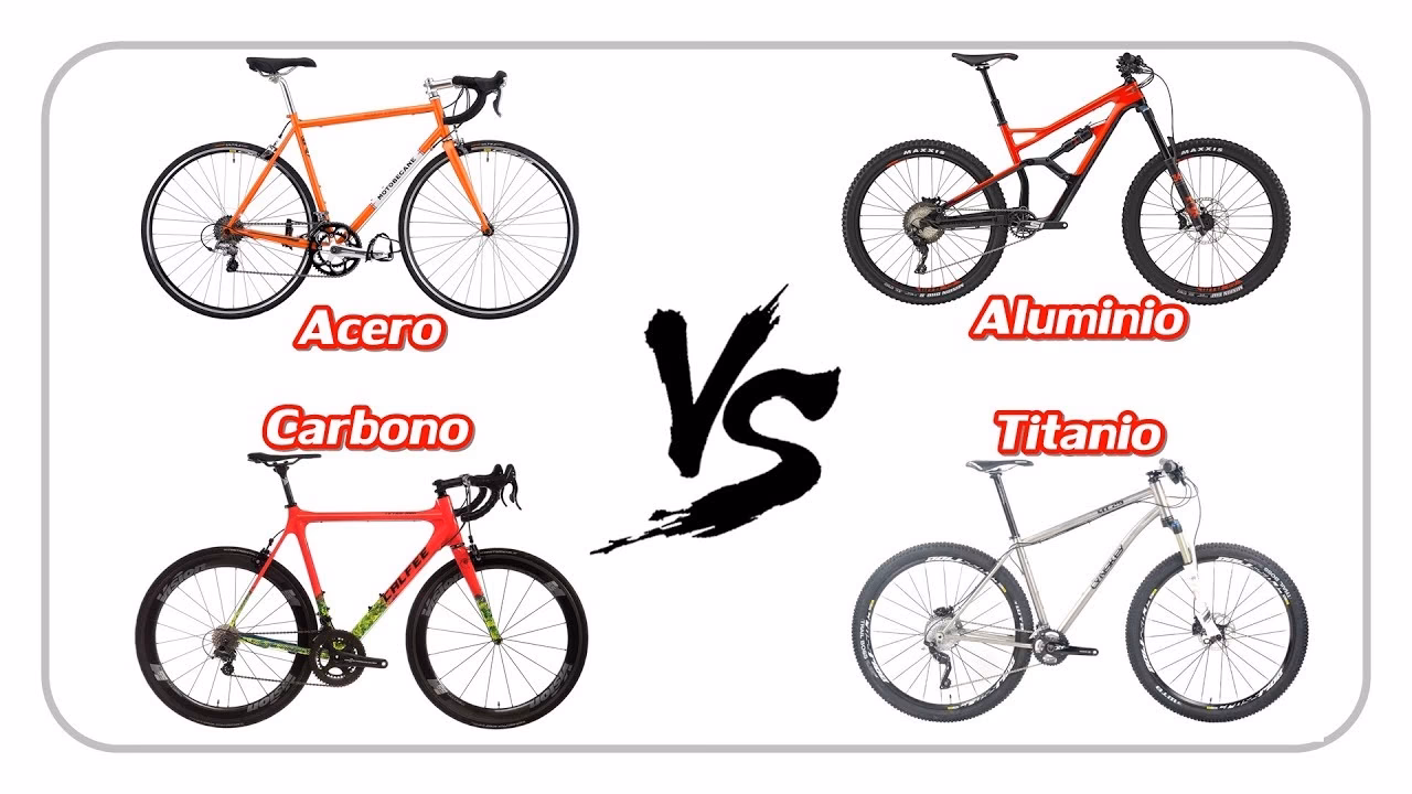 ¿Es mejor el acero o el aluminio para una bicicleta?