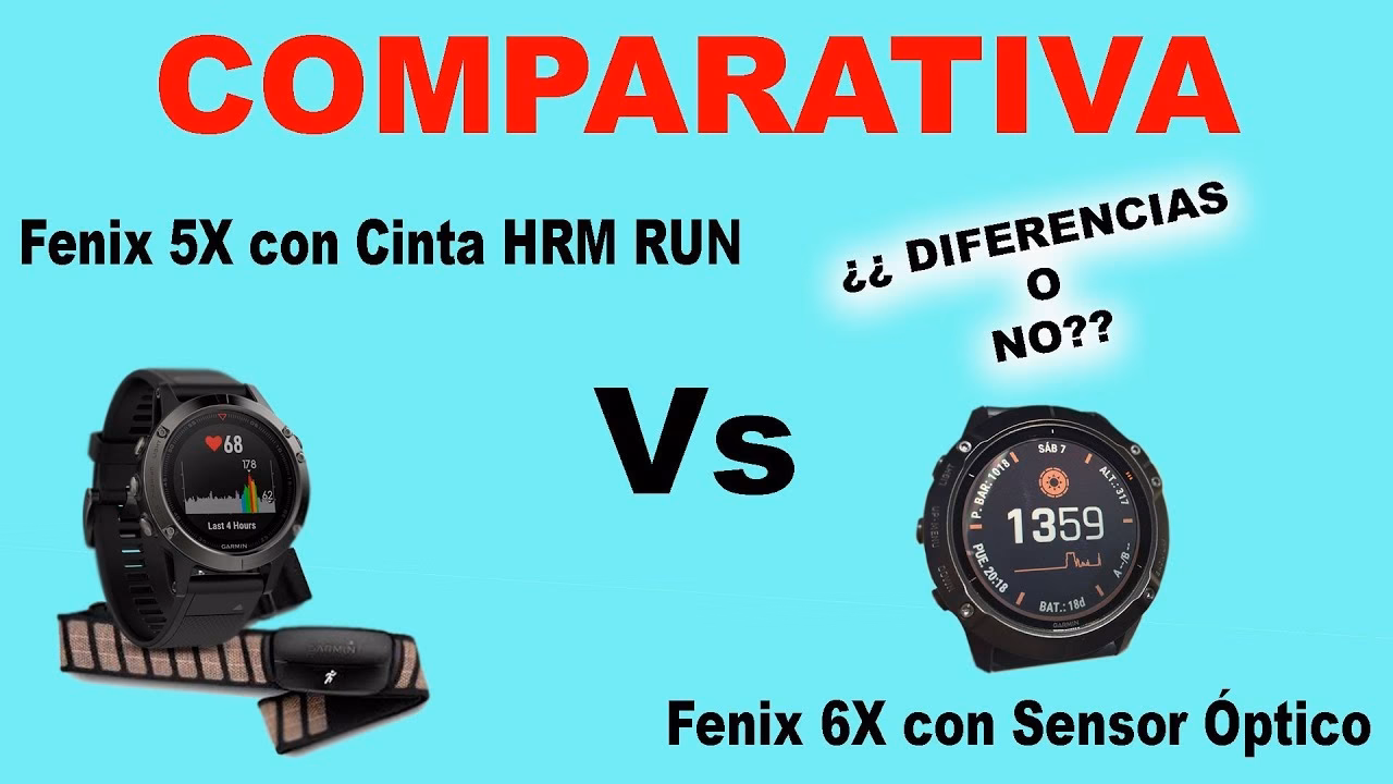 ¿Cuál es la diferencia entre Fenix ​​5 y Fenix ​​6?