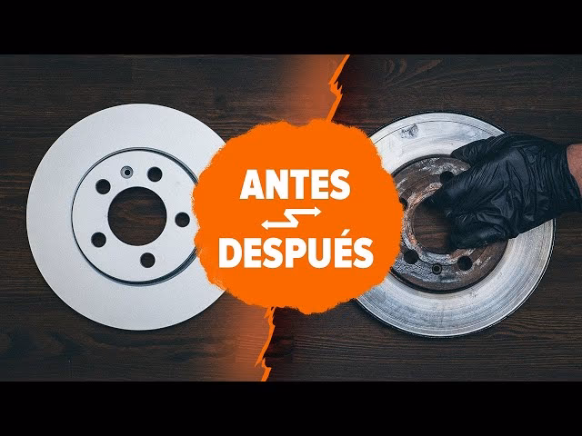 ¿Qué pasa si no se cambian los discos de freno?