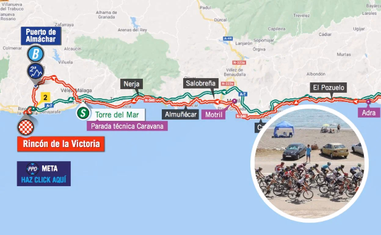 ¿Dónde termina la Vuelta Ciclista del Uruguay?