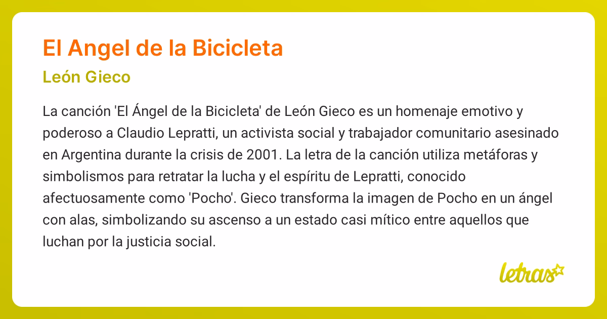 ¿Significado de la canción la bicicleta?