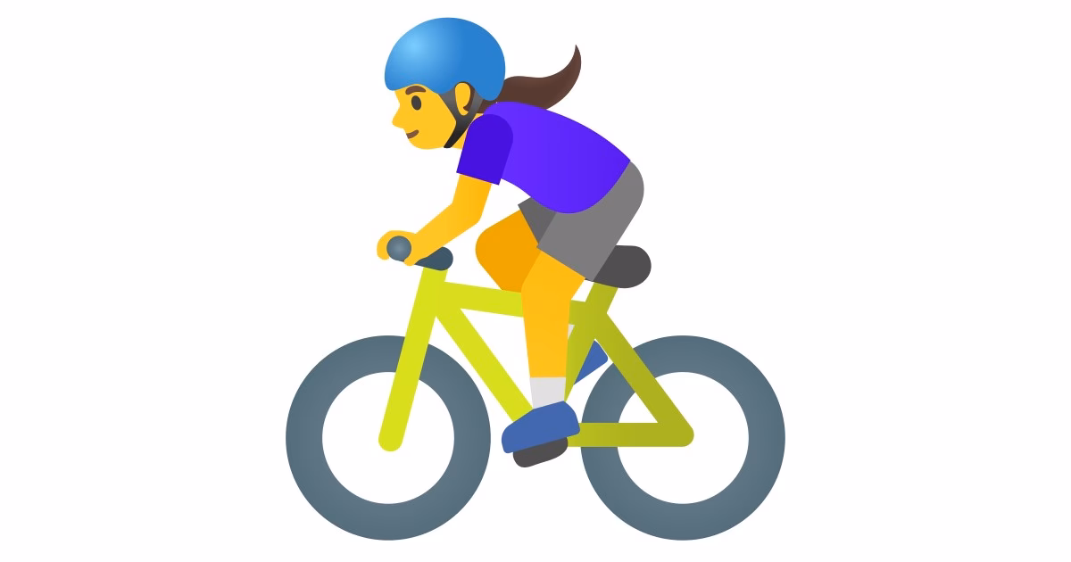 ¿Existe un emoji de bicicleta?