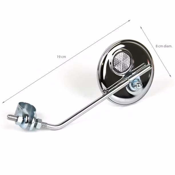 ¿Qué espejo lateral es importante para una bicicleta?