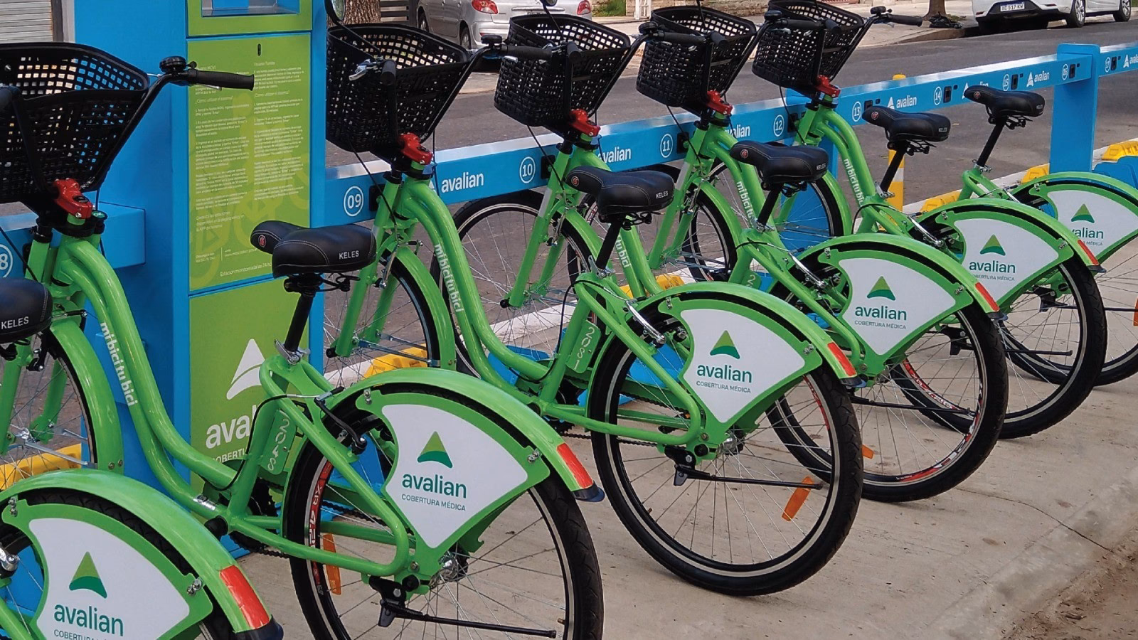 ¿Qué calles tienen bicisendas en Rosario?