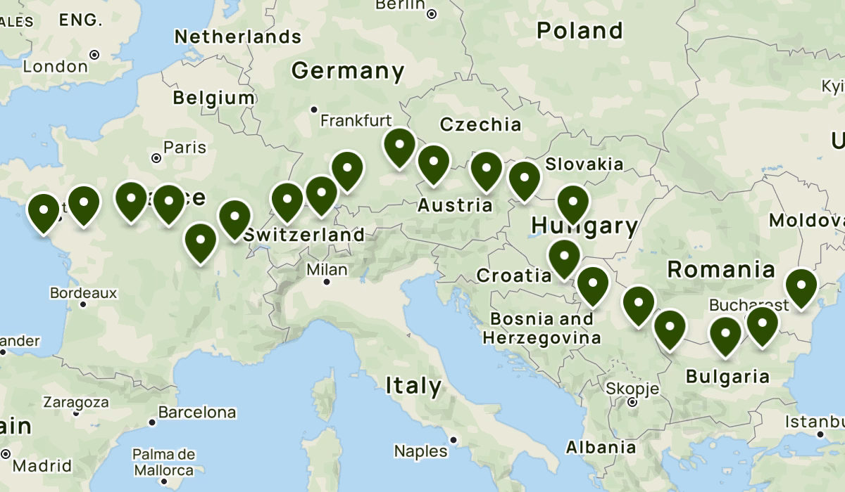 How long does it take to complete EuroVelo 6?