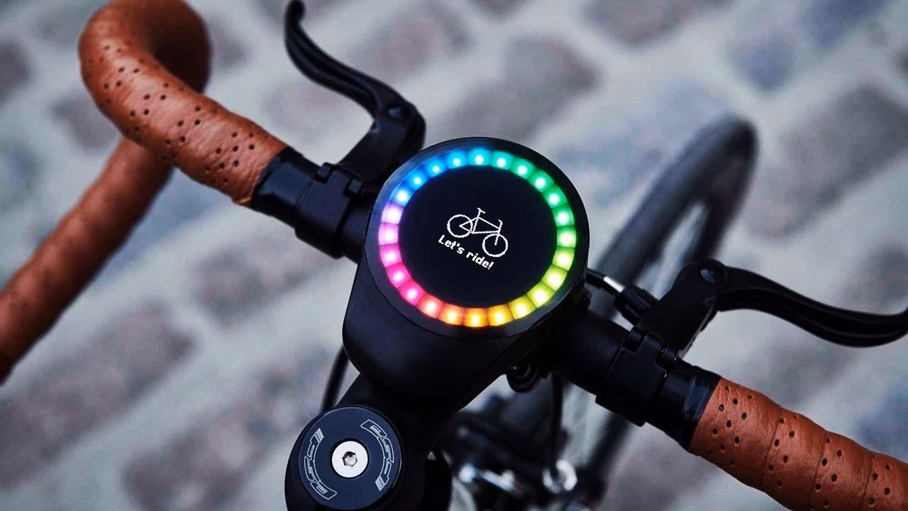 What gadgets help with night cycling?