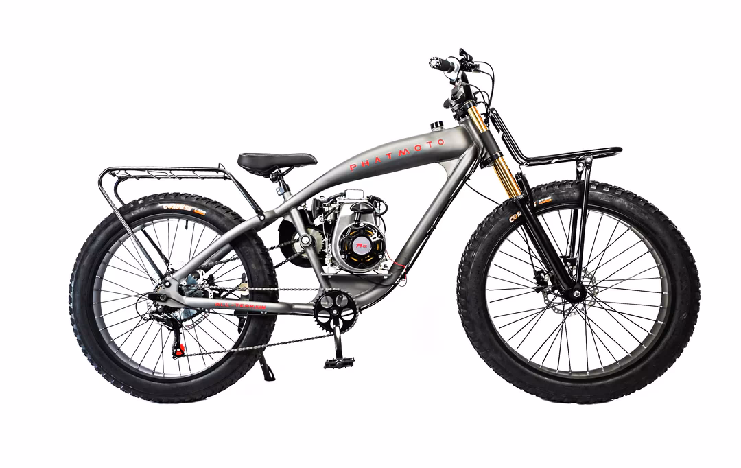 Are gas motorized bikes legal?