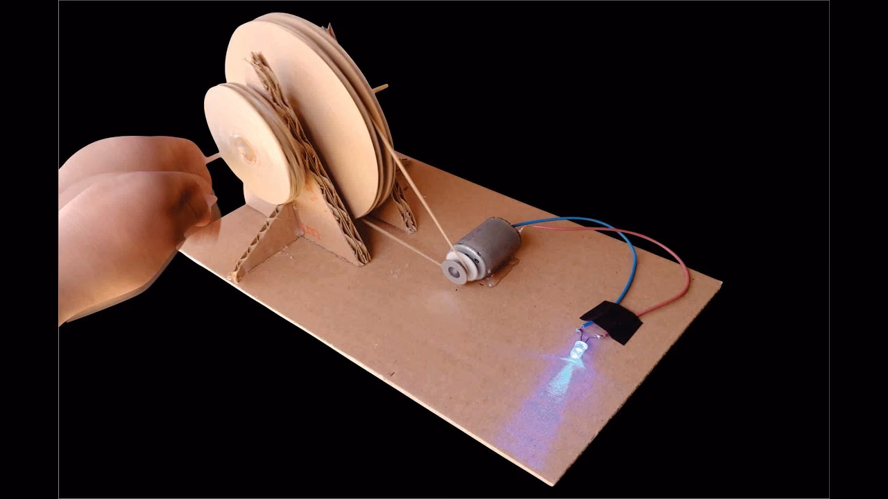 ¿Cómo generar electricidad a partir de un dinamo?