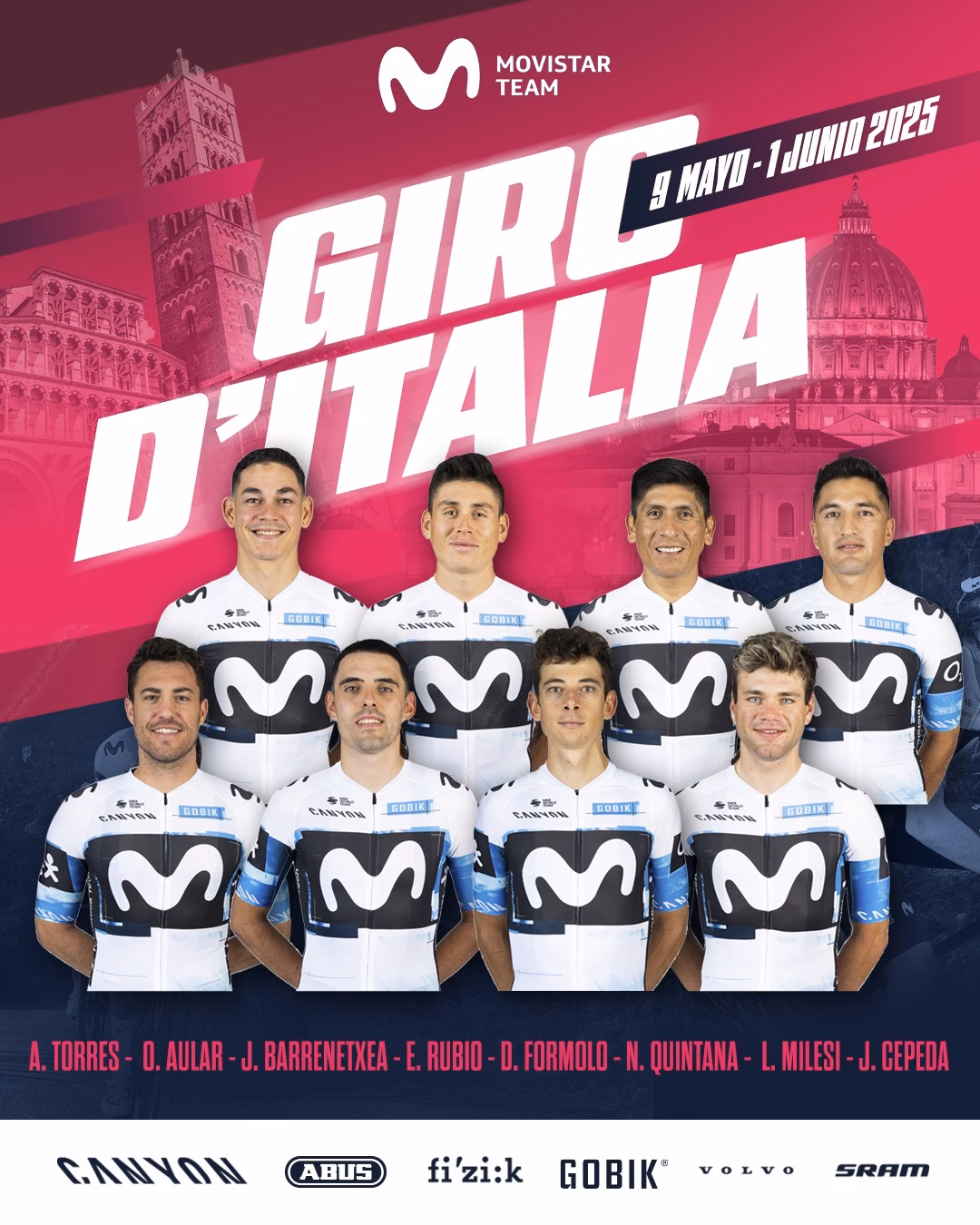 ¿Cómo va el top 10 del Giro de Italia?