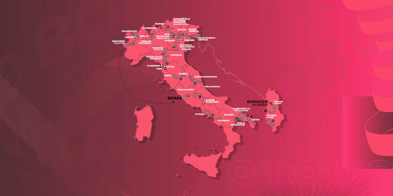 Where is the Giro d Italia 2025?