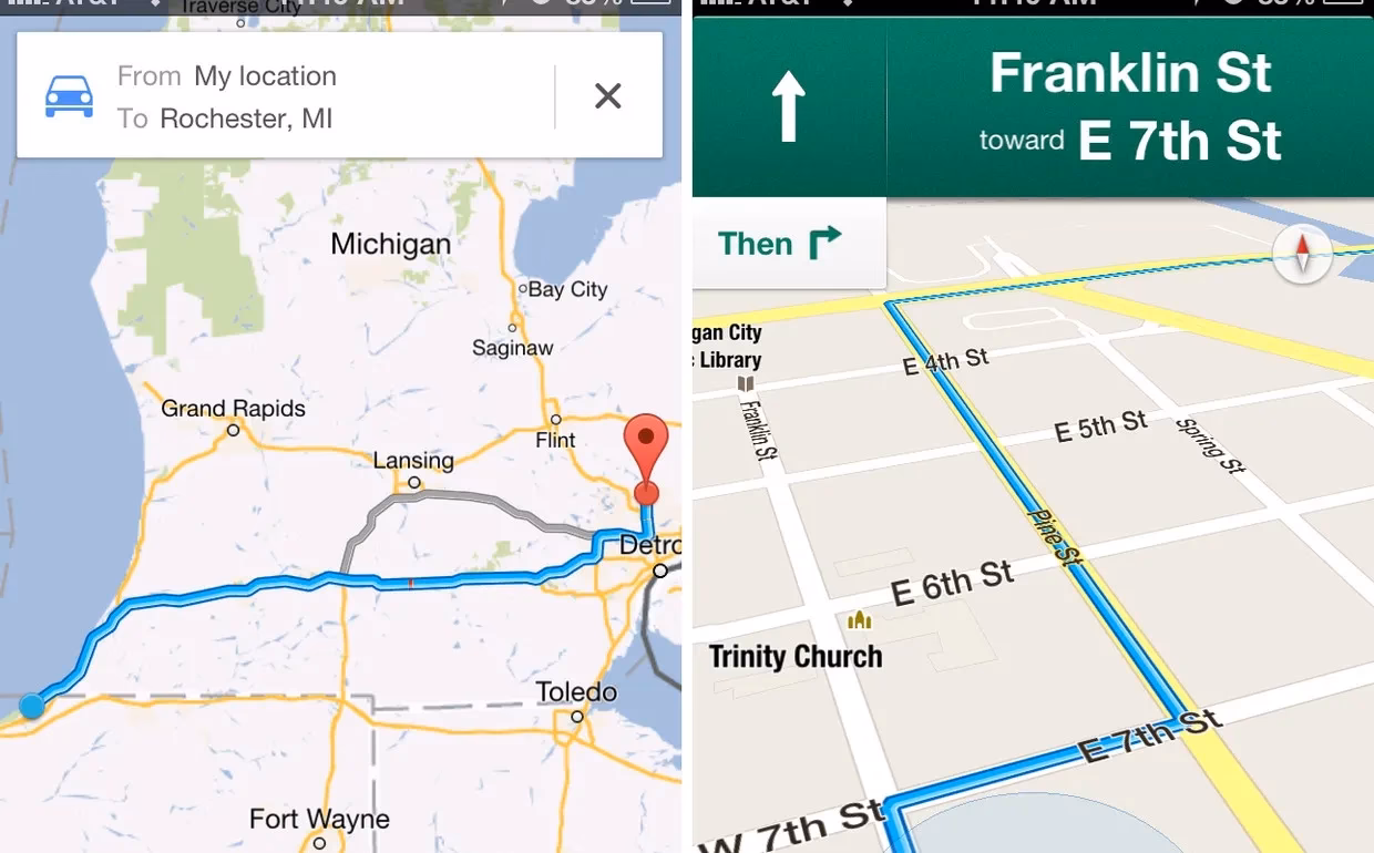 Are GPS and Google Maps the same?