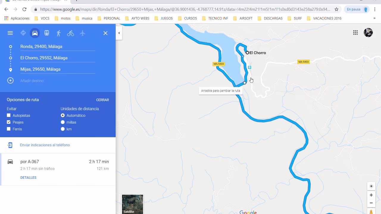 ¿Puedes grabar una ruta en Google Maps?