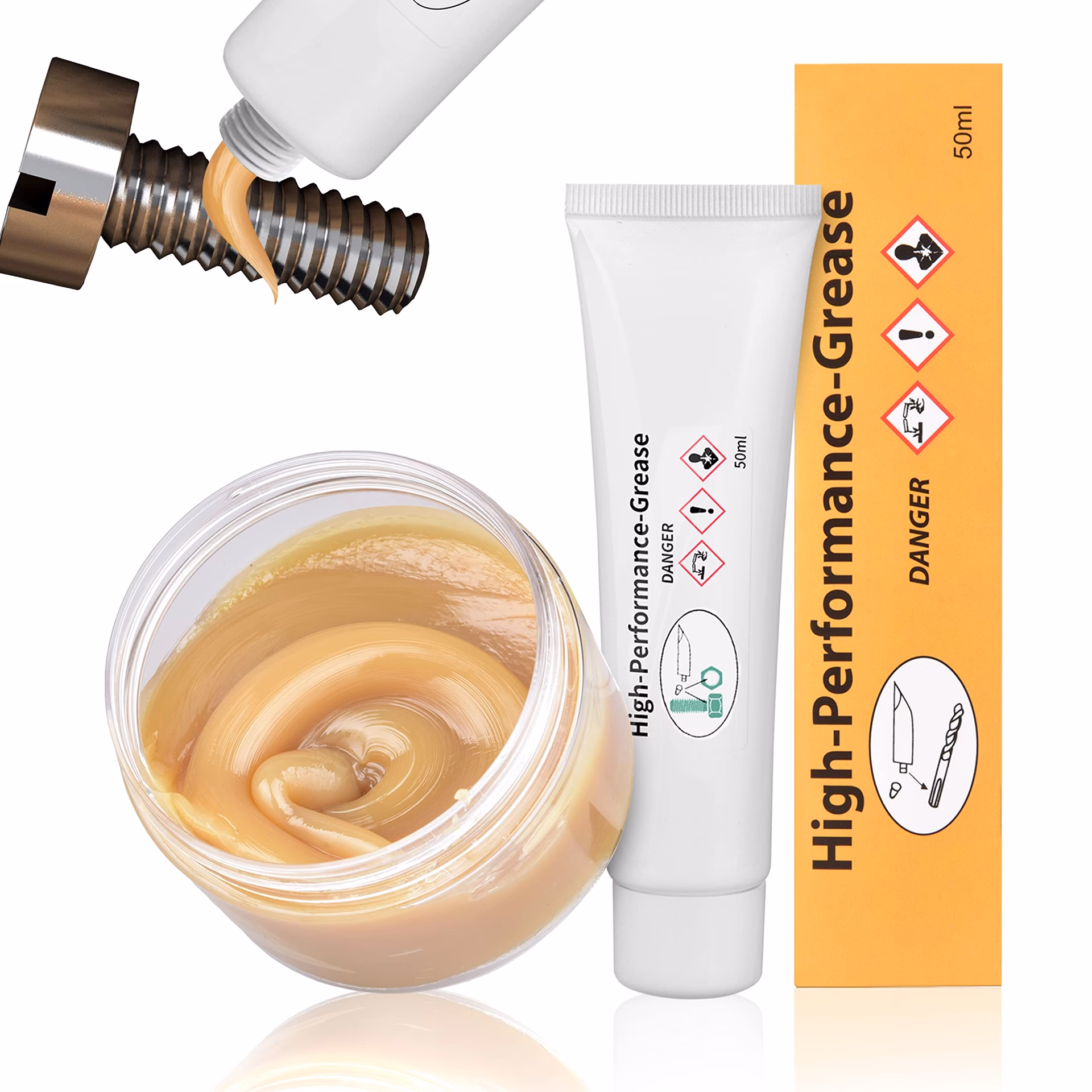 ¿Qué grasa utilizar en los tornillos?