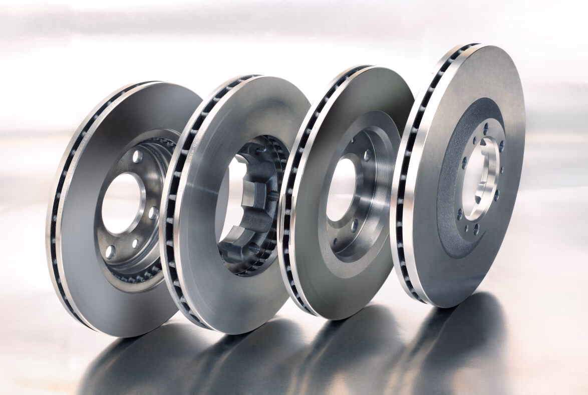 ¿Cuál es el grosor normal de una pastilla de freno de disco?