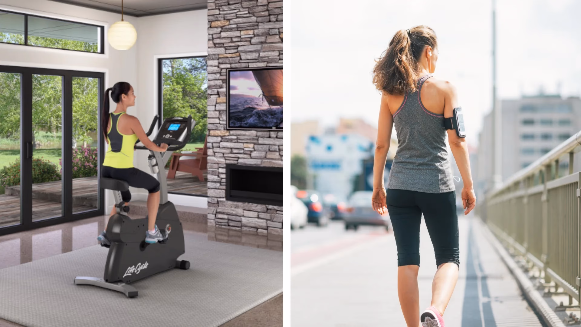 ¿Qué es mejor, ir en bicicleta o caminar?