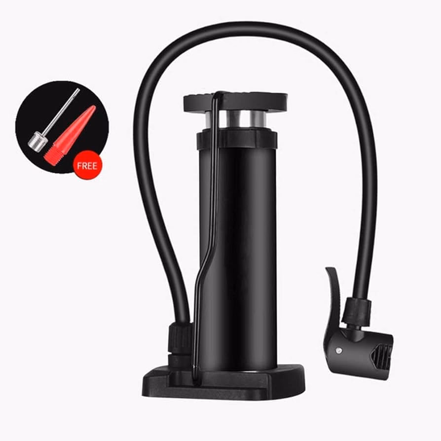 ¿Cómo es el funcionamiento de un inflador manual para bicicletas?