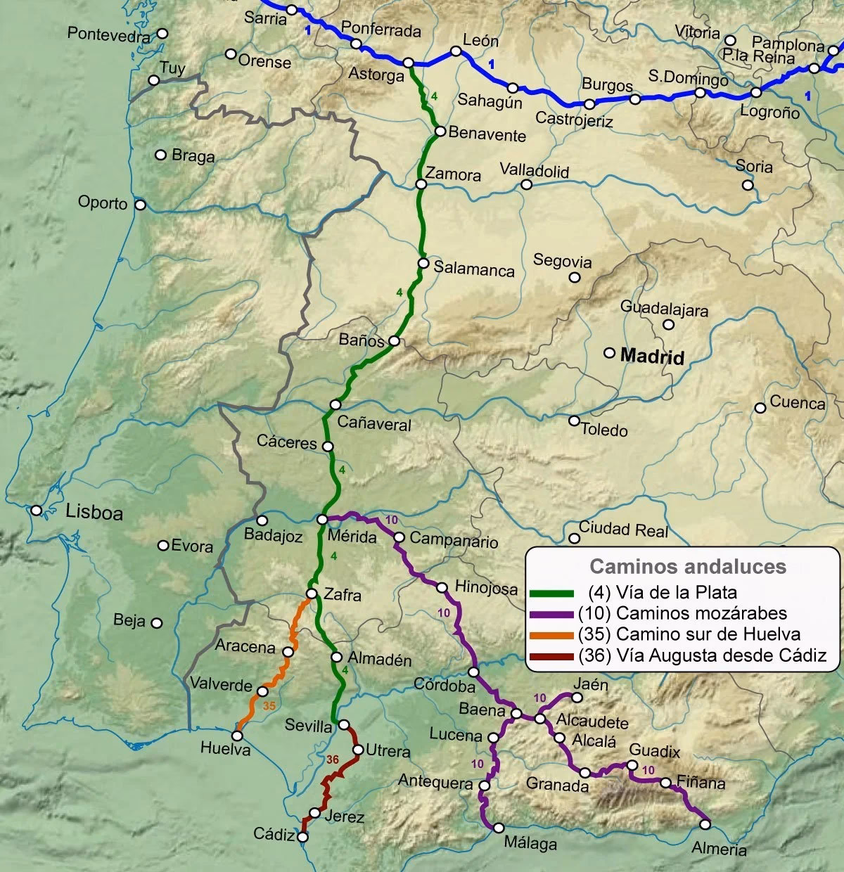 ¿Dónde empieza el Camino Vía de la Plata?
