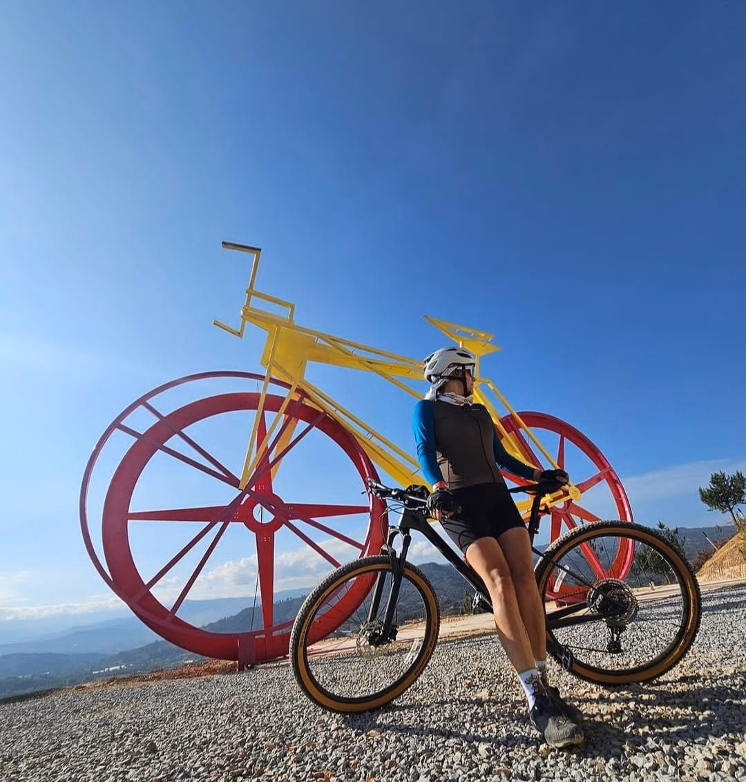 ¿Cuánto mide la bici más grande del mundo?