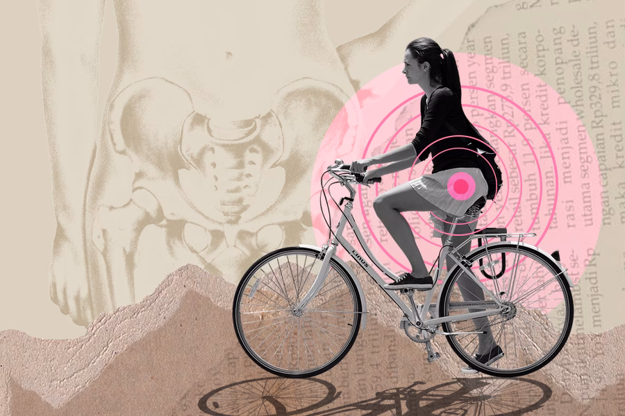 ¿Cuáles son los riesgos de andar en bicicleta?