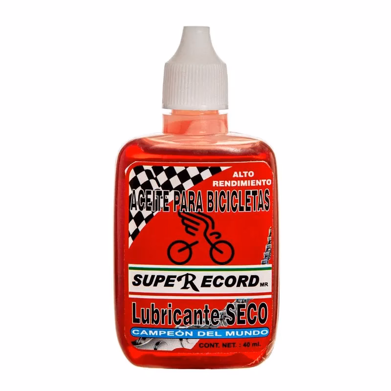 ¿Puedo usar lubricante seco WD-40 en la cadena de mi bicicleta?