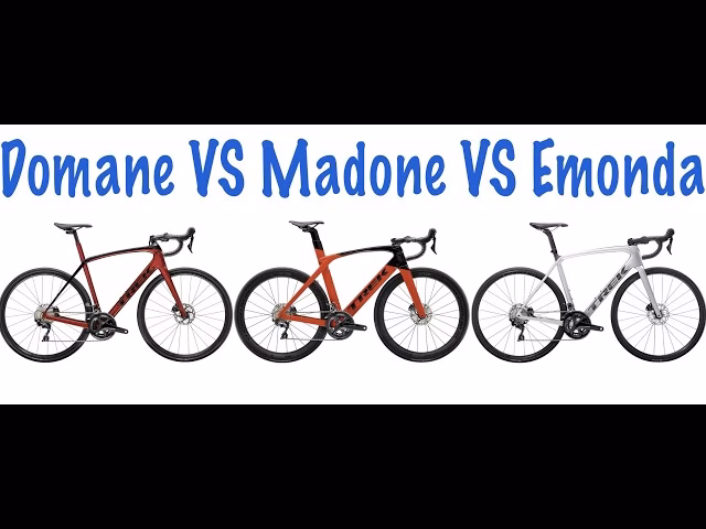 What is the difference between Madone Domane and Emonda?