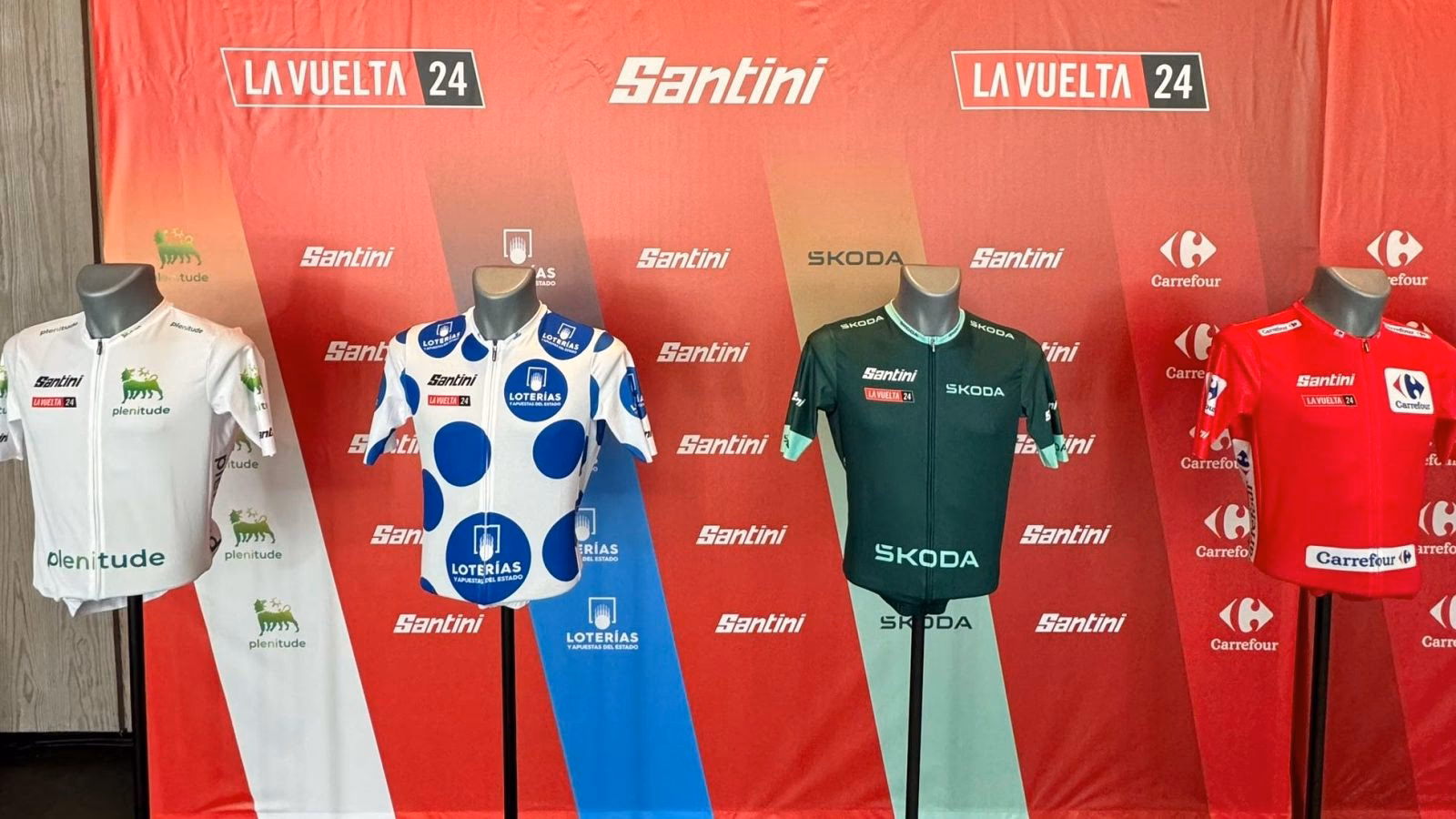 ¿Cómo se llama la camiseta de Líder de la Vuelta?