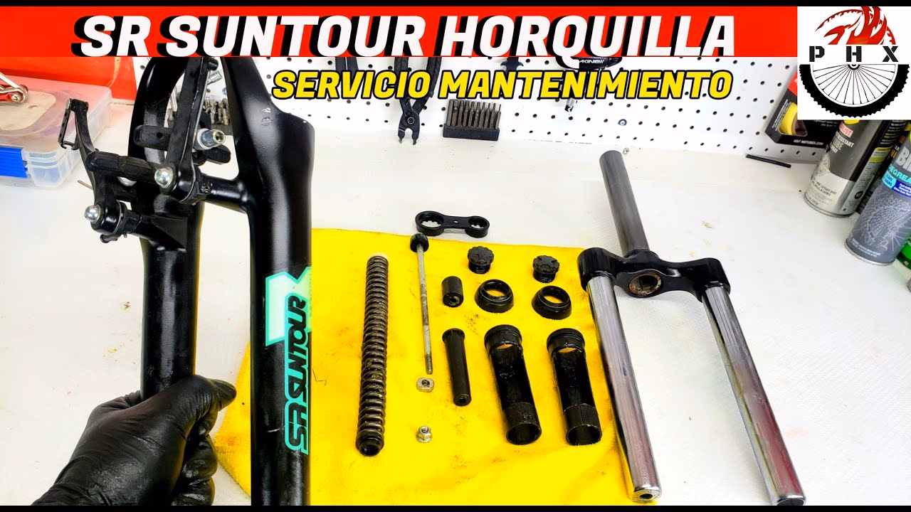 ¿Qué grasa para la horquilla suntour?