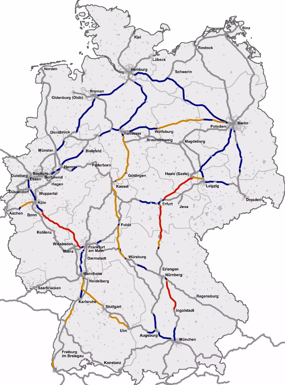 ¿Cuál es el viaje en tren más bonito de Alemania?