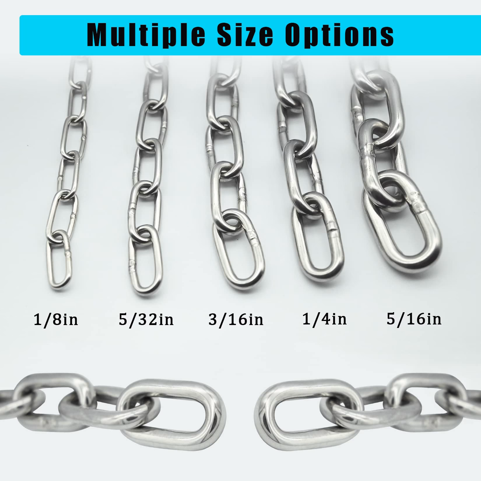 ¿Cómo saber la medida de una cadena?