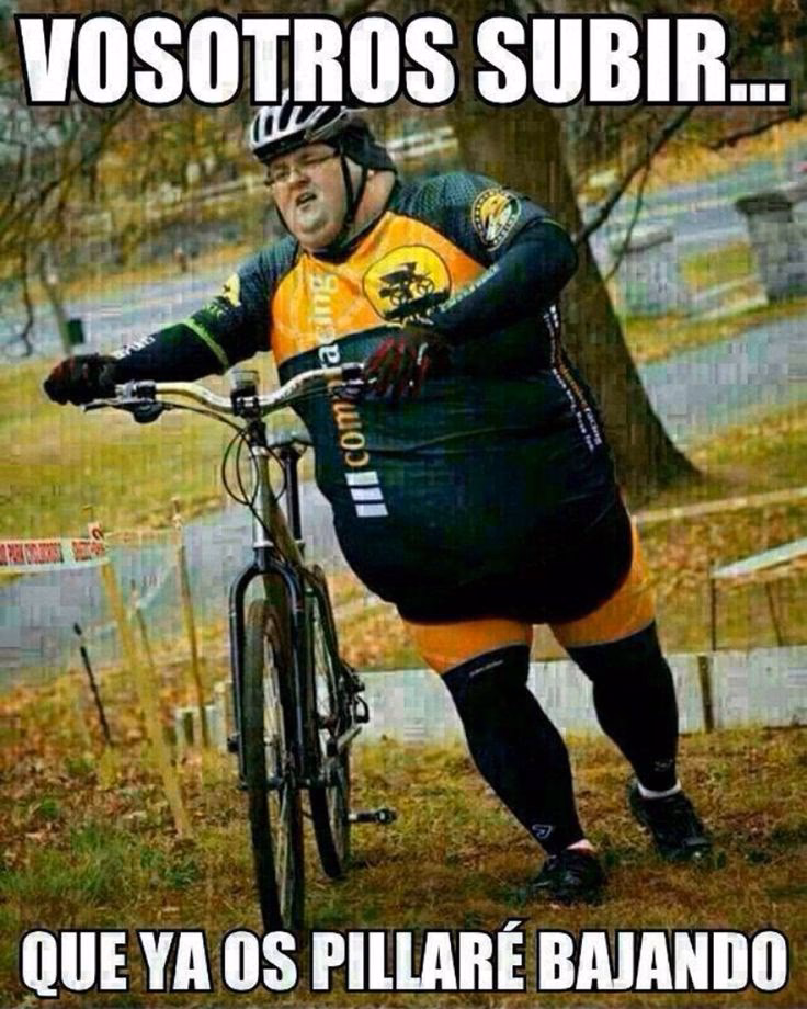 ¿Estoy demasiado gordo para ser ciclista?