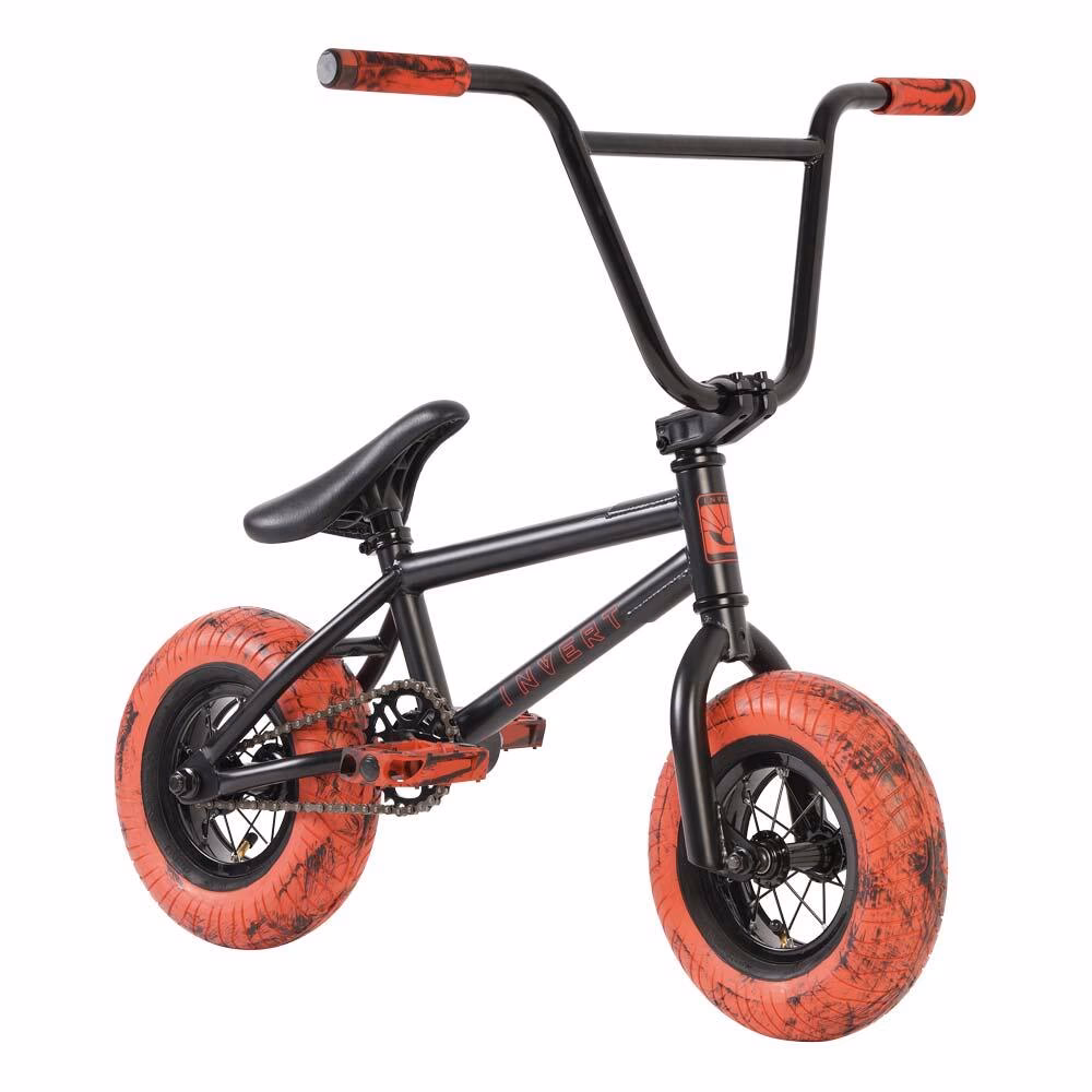 What size is a mini BMX bike?