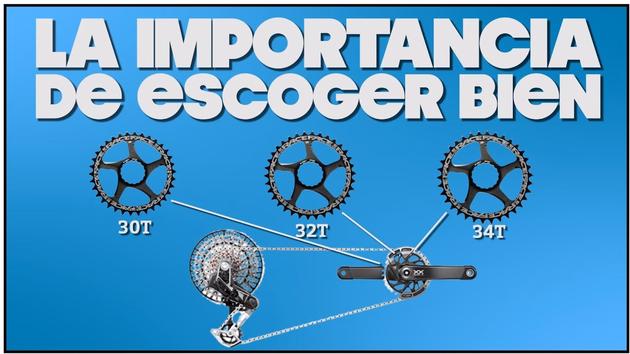 ¿Cuál es la diferencia entre un plato de 32t y uno de 30t?