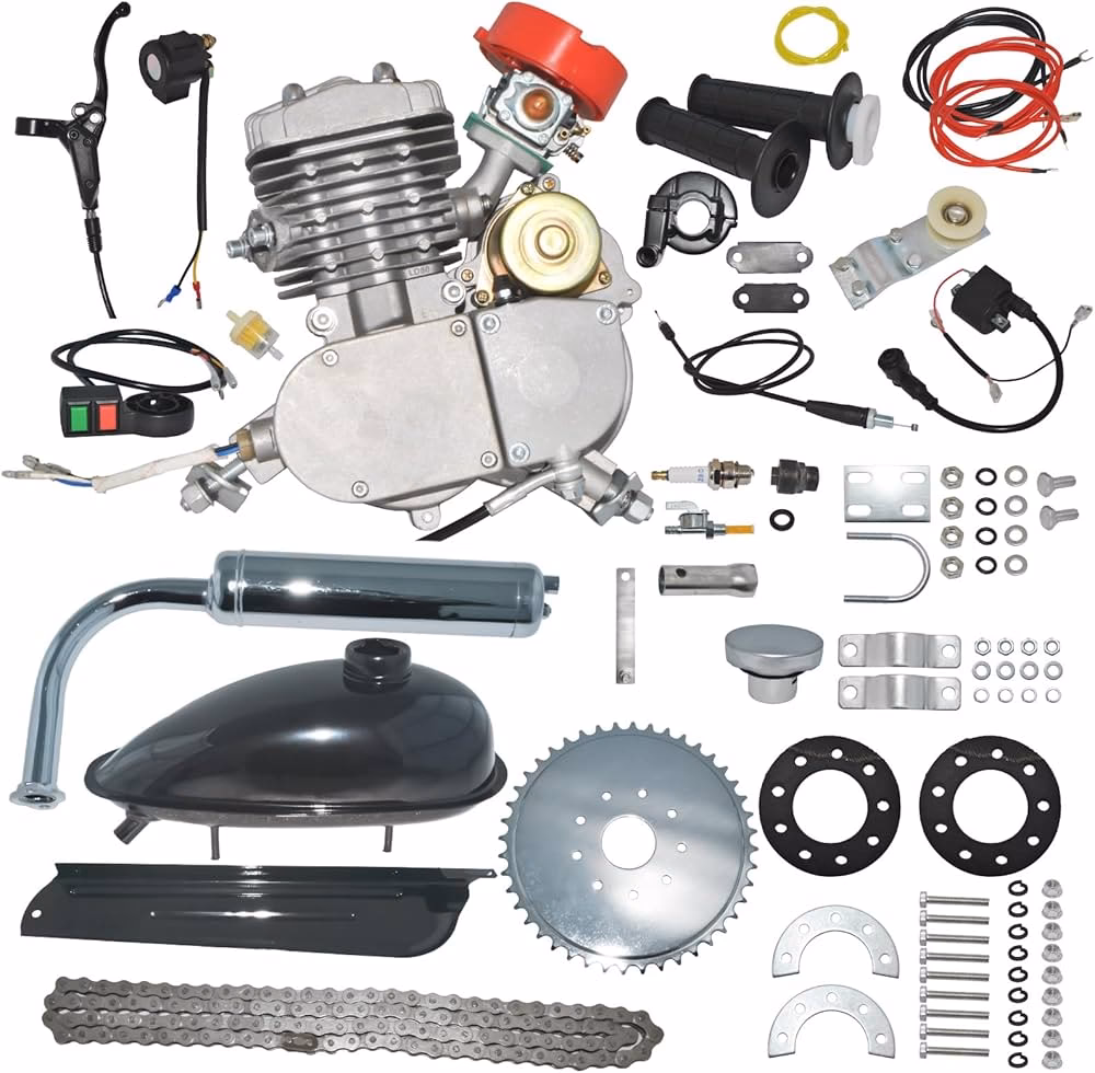 What is the difference between a moped and a motorized bike?