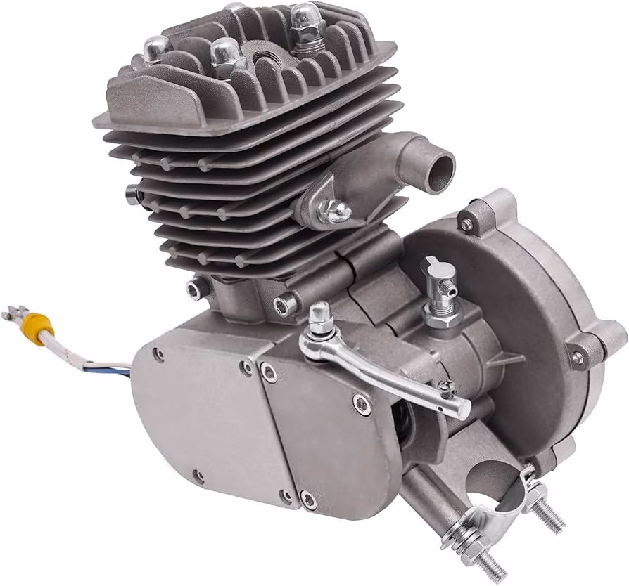 How much horsepower does a 80CC bicycle engine have?