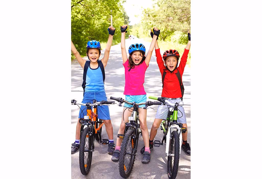 What is the nursery rhyme I like to ride my bicycle?