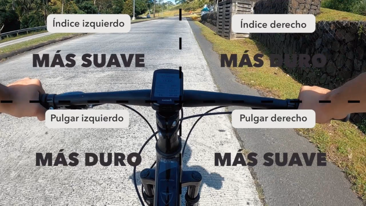 ¿Qué sentido tiene cambiar de marcha en una bicicleta?