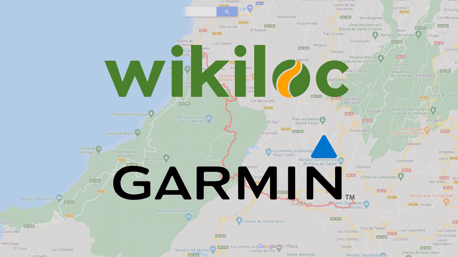 ¿Cómo mandar rutas de Wikiloc a Garmin?