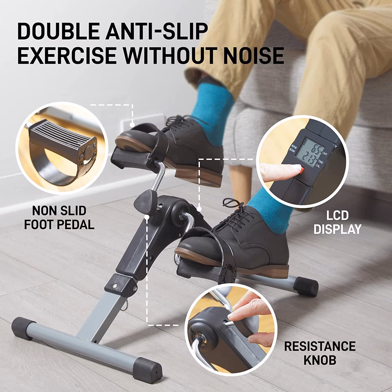 ¿Pedalear sentado sirve de algo?