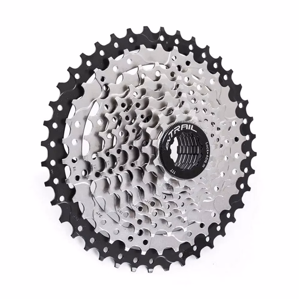 ¿Cuántos dientes tiene un piñón de 9 velocidades?