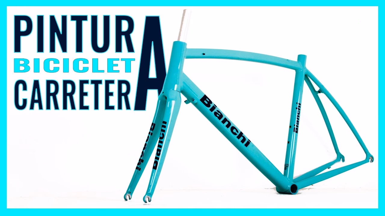 ¿Cómo pintar una bicicleta con cuadro de aluminio?