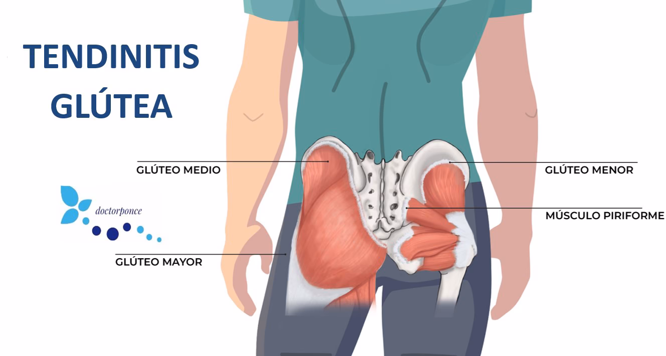 ¿Qué causa dolor en los glúteos?