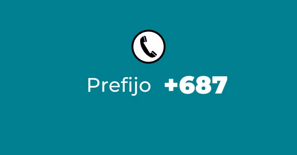 ¿Qué código de país es 687?