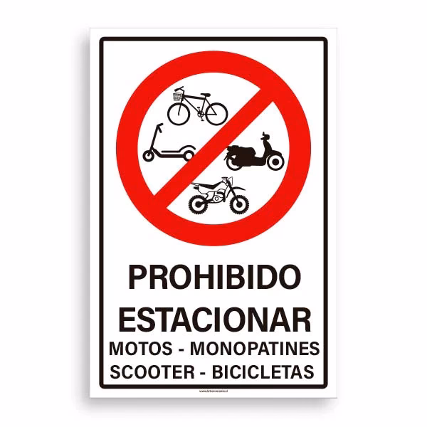 ¿Es ilegal aparcar una bicicleta en un lugar de estacionamiento?