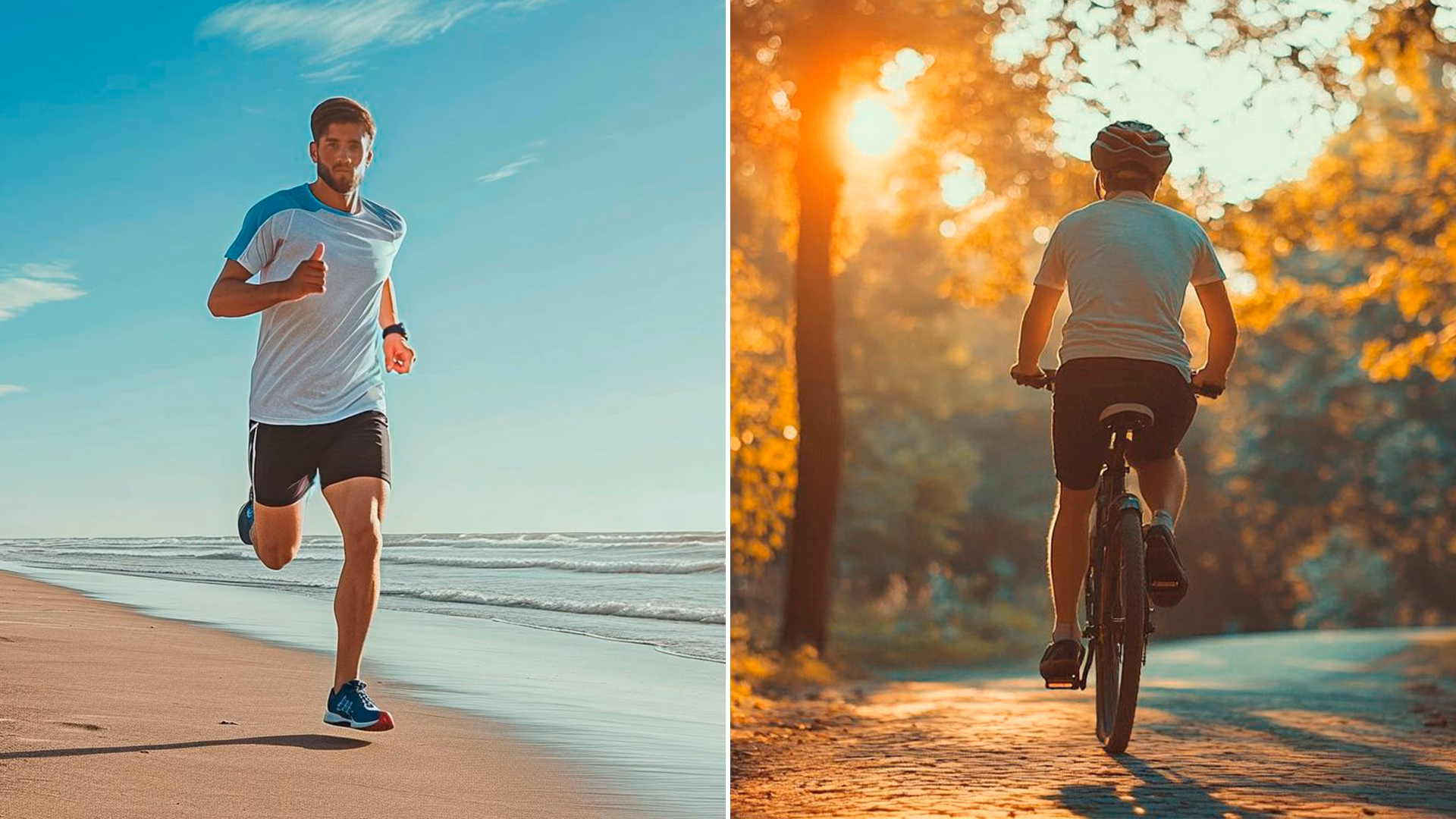 ¿Cómo se hace más ejercicio, andando o en bici?