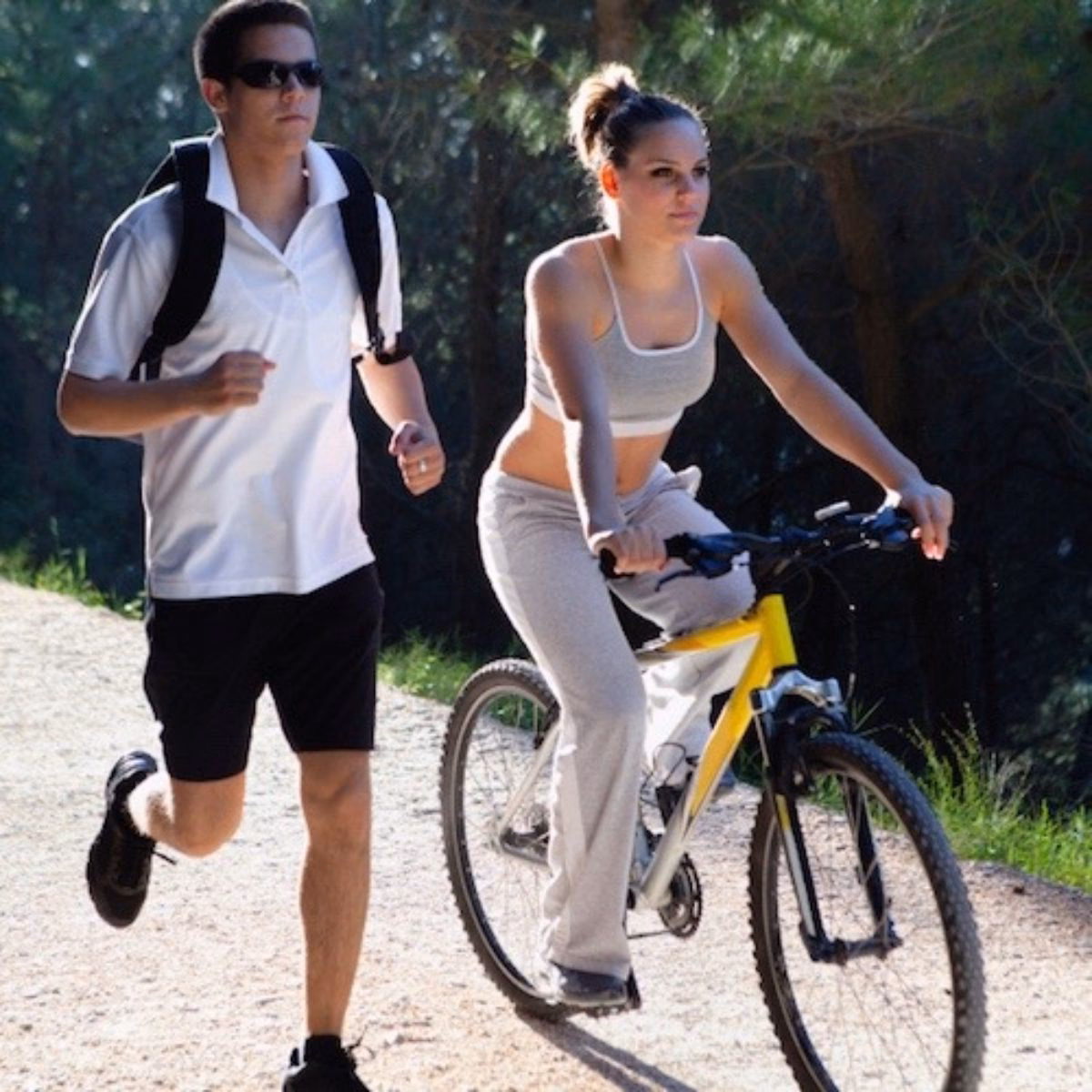 ¿Qué es mejor para ti, correr o andar en bicicleta?