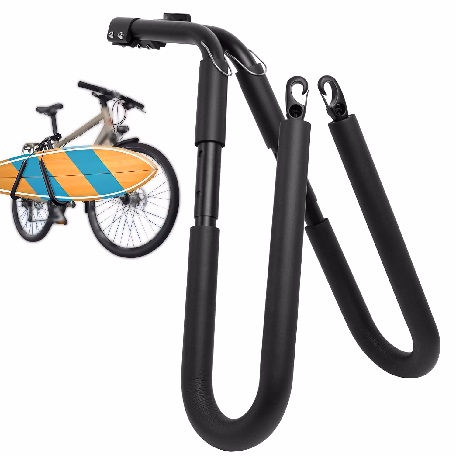 Can you put a surfboard rack on a motorcycle?