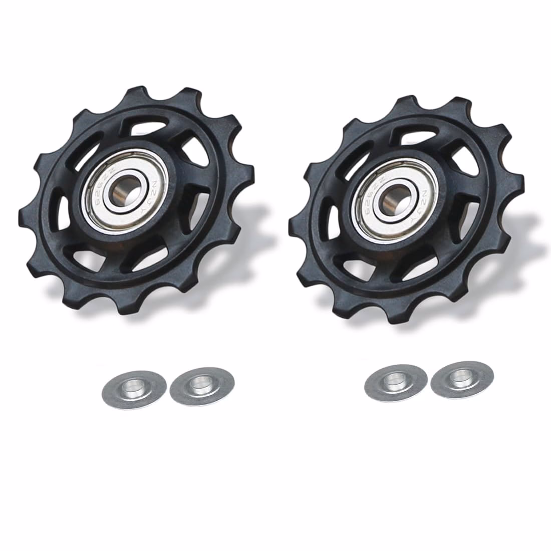 ¿Cómo se pasa la cadena por las roldanas?