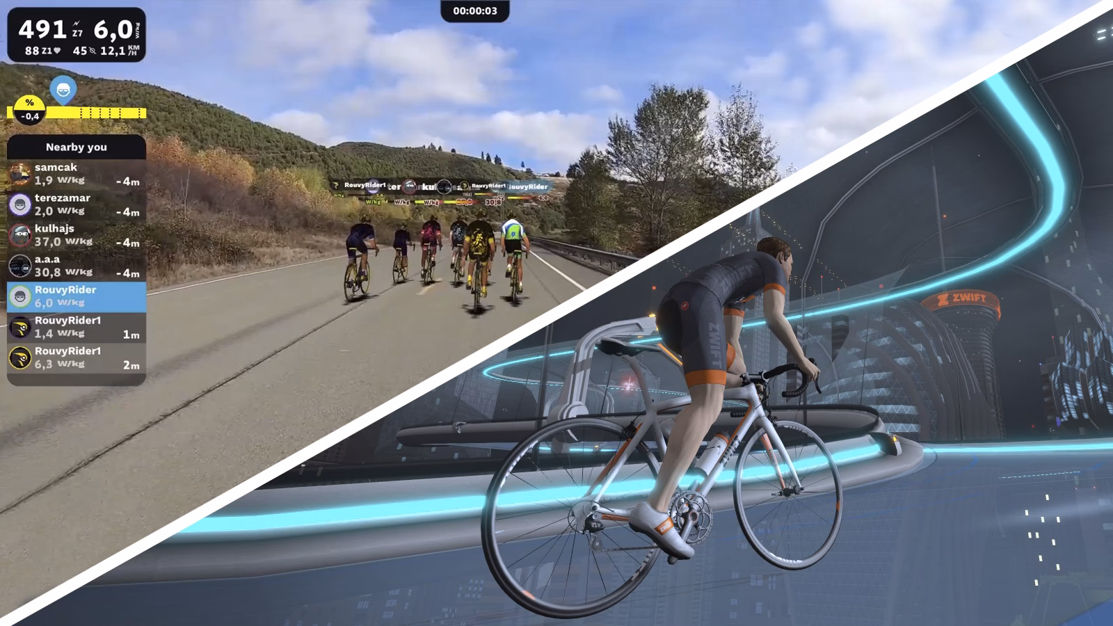 Why is ROUVY better than Zwift?